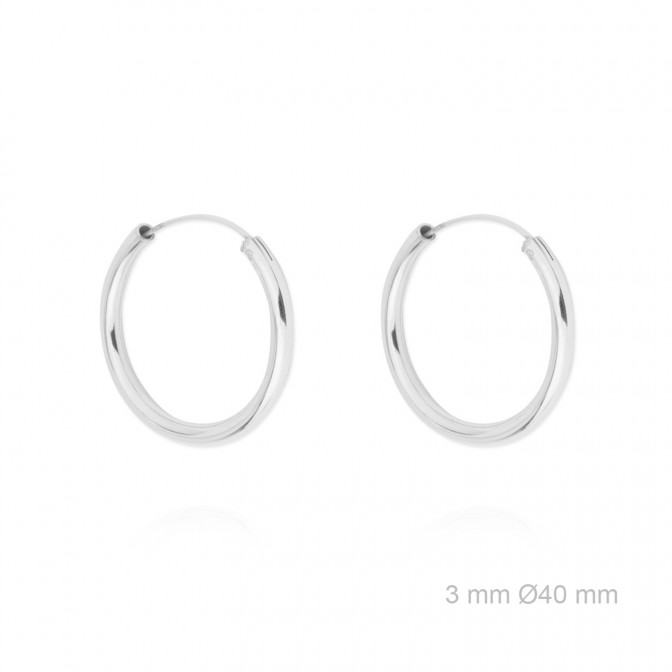 Pendientes de Plata de Ley