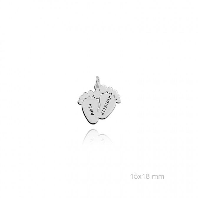 Charm de Plata de Ley